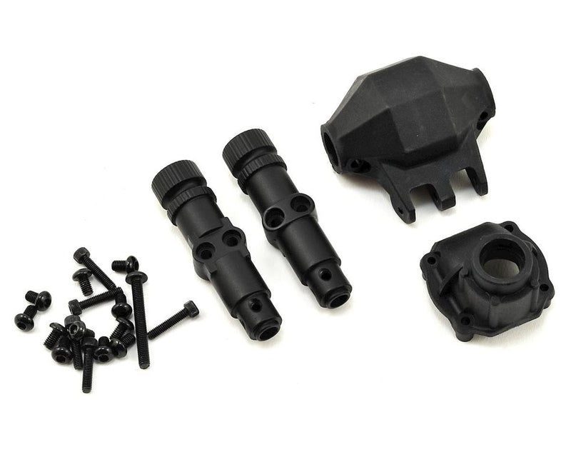 SSD RC 211 Black Diamond Pro Front Axle Case for SCX10II