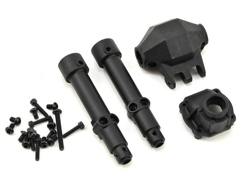 SSD RC 213 Black Diamond Pro Rear Axle Case for SCX10II