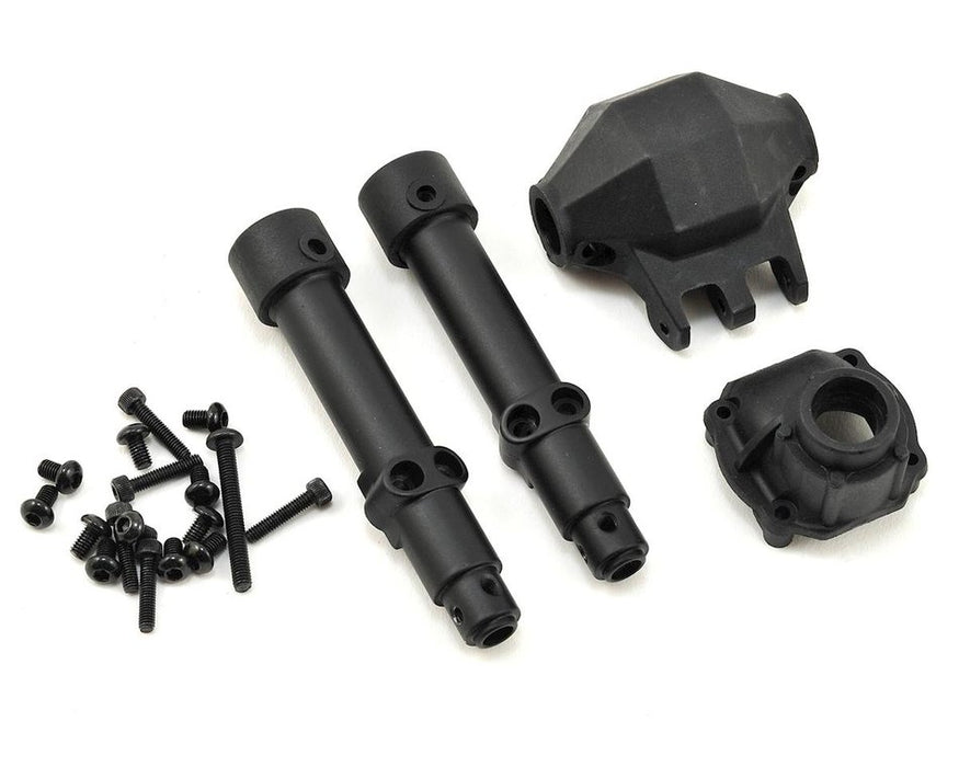 SSD RC 213 Black Diamond Pro Rear Axle Case for SCX10II