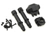 SSD RC 213 Black Diamond Pro Rear Axle Case for SCX10II