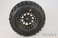 SSD RC 3 Black D Hole 1.9"Steel Beadlock Crawler Wheels 1 Pair