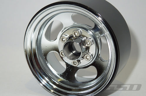 SSD RC 397 Chrome Wheel Center Caps 1 Pair