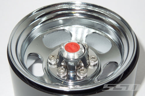 SSD RC 397 Chrome Wheel Center Caps 1 Pair