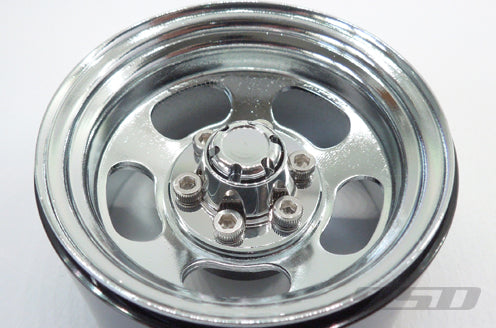 SSD RC 397 Chrome Wheel Center Caps 1 Pair