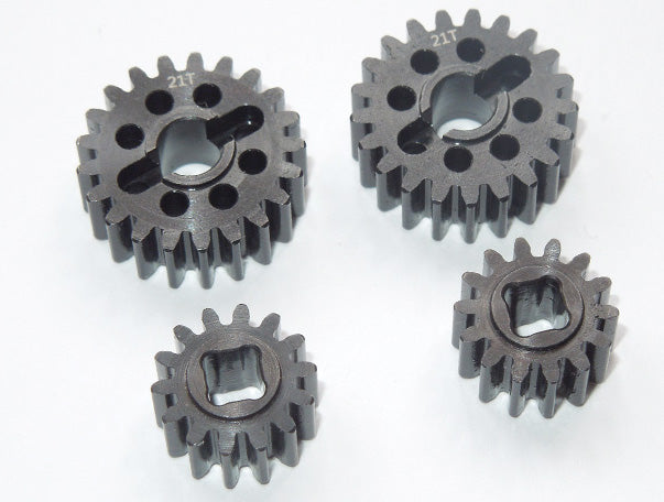 SSD RC 418 14/21T Overdrive Portal Gear Set for SCX10III or UTP Capra