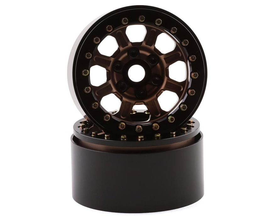 SSD RC 430 Bronze Warrior 1.9" Aluminum Beadlock Crawler Wheels 1 Pair