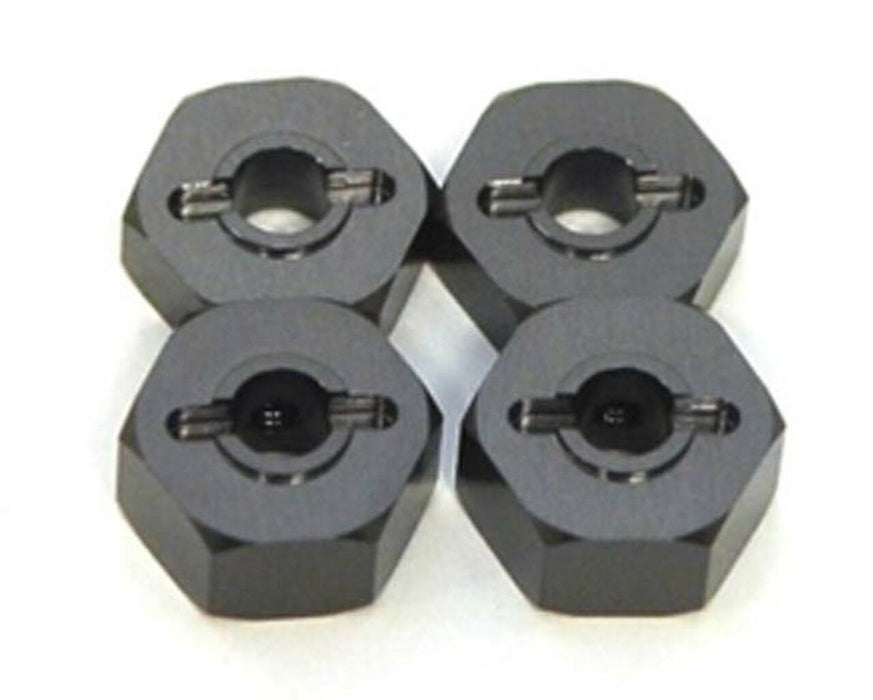ST Racing Concepts ST3654-14GM 14mm Clamp Style Gun Metal Aluminum Hex for Stampede 4 Pack