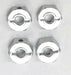 ST Racing Concepts ST3654-14S 14mm Clamp Style Silver Aluminum Hex for Stampede 4 Pack