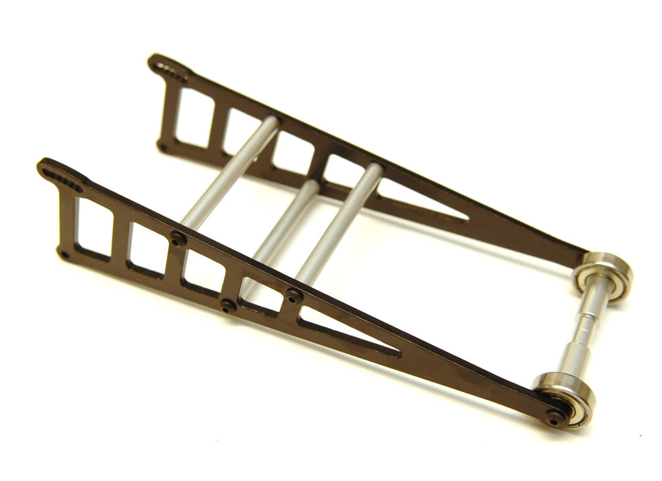 ST Racing Concepts STRST3678WBK Black Aluminum Adjustable Wheelie Bar Kit for Traxxas 2WD LCG 