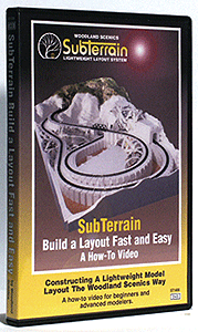 Woodland Scenics ST1400 How to Sub Terrain - DVD