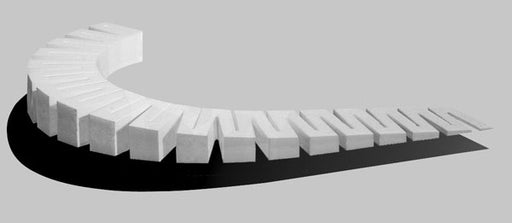 Woodland Scenics ST1413 Sub Terrain, 4% Incline Starter (4 Pieces)