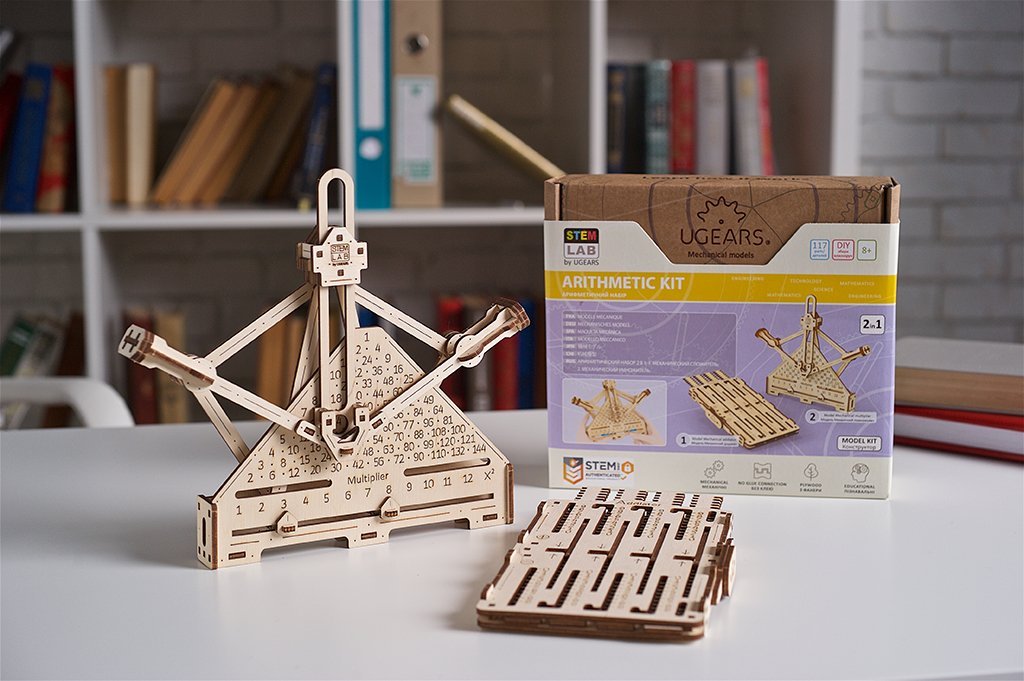 STEM LAB by UGears UTG0088 Arithmetic Kit