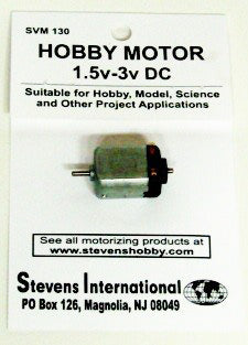 Stevens 360 3v to 9v DC Small Electric Motor with Higher RPMs