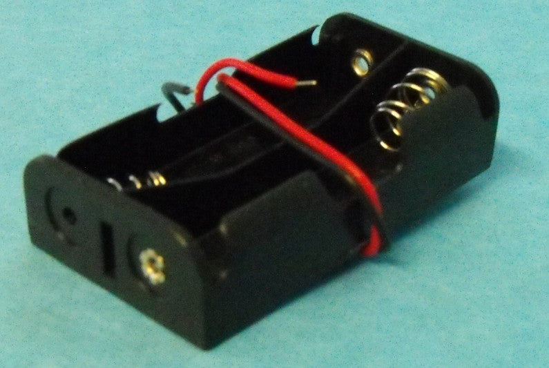 Stevens 5410 2 AA Battery Box with Wires
