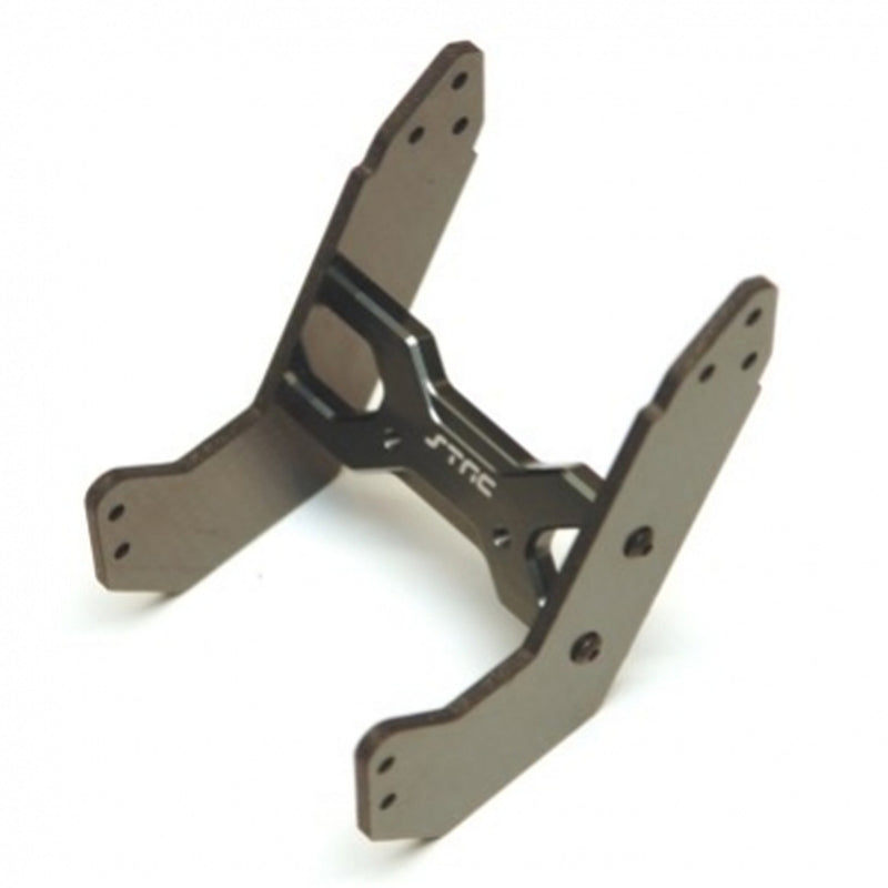 STRC 320526GM Graphite Rear Wing Support with Gun Metal Aluminum Cross-member for ARRMA Limitless