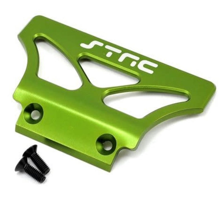STRC SPTST2735G Green Aluminum Bumper for 2WD Rustler Bandit Stampede