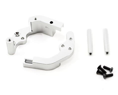 STRC SPTST3677S CNC Machined Aluminum Rear Motor Guard for Slash/Rustler/Bandit (Silver)