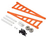 STRC SPTST3678WO Orange CNC Aluminum Adjustable Wheelie Bar Kit, Slash 2WD LCG, Rustler, Bandit
