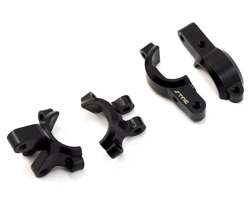 STRC SPTSTH116872FBR Black Brass Front Lower Shock and Suspension Mounts HPI Venture