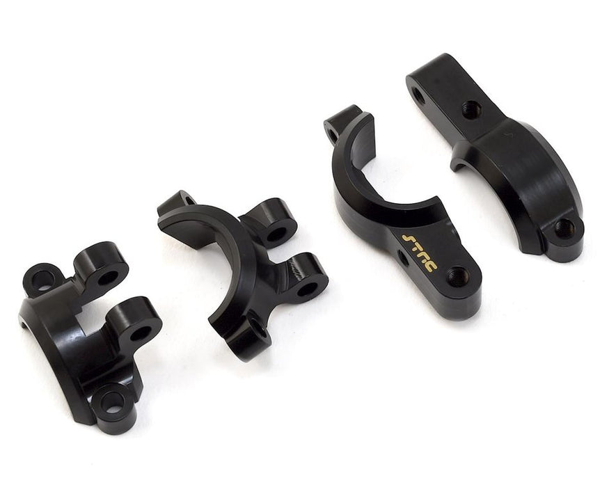STRC SPTSTH116872RBR Black Brass Rear Lower Shock and Suspension Mounts HPI Venture