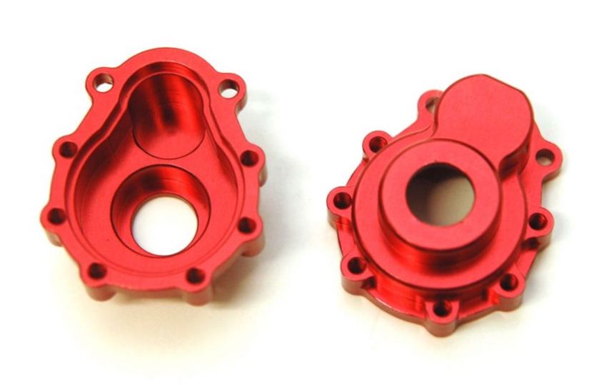 STRC STRT8251R Red CNC Machined Aluminum Portal Drive Outer Housing TRX-4 (1 Pair)