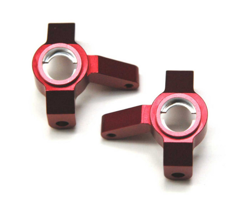 STRC STRTA31381R Red CNC Machined Aluminum Steering Knuckles for SCX10ii (1 Pair)