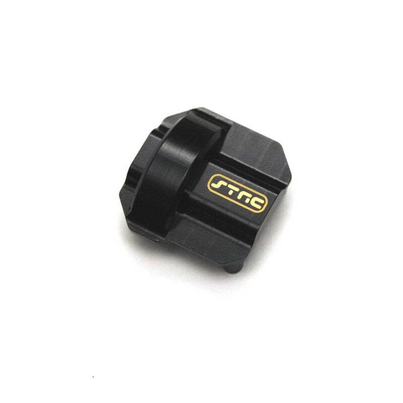 STRC STRTA31384DBR Black Machined Aluminum Differential Cover for SCX10ii