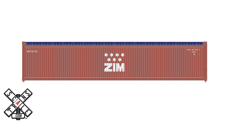 ScaleTrains Operator 11071 HO Scale 40' CIMC Tarp Top Container Zim 402577