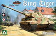 TAKOM 1/35 WWII German King Tiger SdKfz 182 Tank with Full Interior