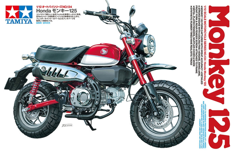 Tamiya 14134 1/12 Honda Monkey 125 Motorcycle Kit