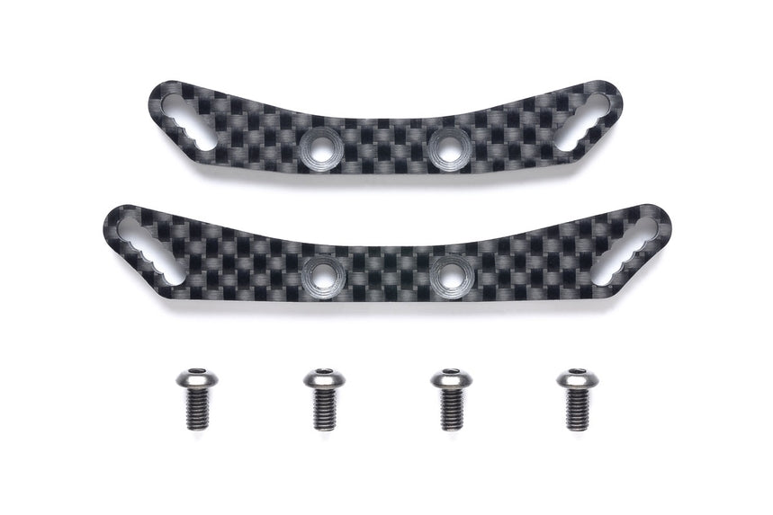 Tamiya 22005 TA08 Front and Rear Carbon Damper Stays