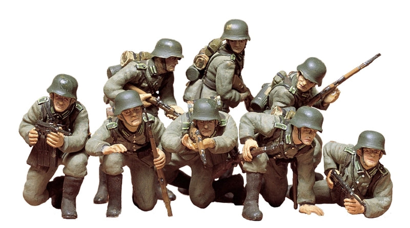 Tamiya 35061 1/35 Military Miniatures German Panzer Grenadiers Set