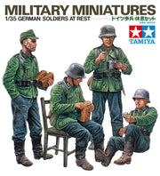 Tamiya 35129 1/35 Military Miniatures German Soldiers at Rest (4)
