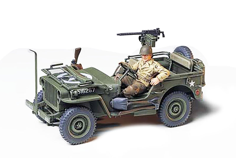 Tamiya 35219 1/35 1/4 Ton Willys Jeep Plastic Model Kit