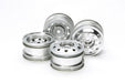 Tamiya 51588 On-Road Racing Chrome Truck Wheels for MAN TGS Trucks