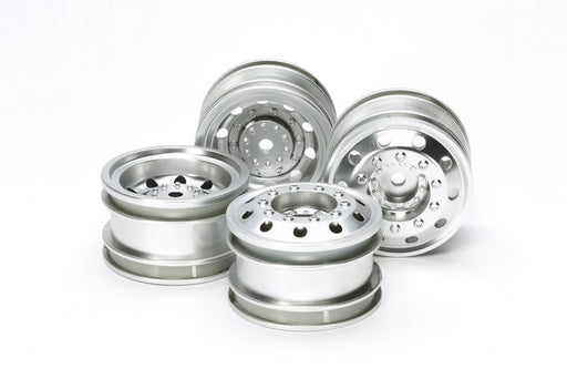 Tamiya 51588 On-Road Racing Chrome Truck Wheels for MAN TGS Trucks