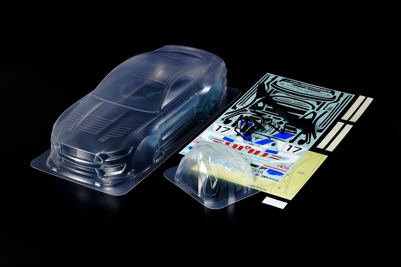 Tamiya 51614 1/10 Ford Mustang GT4 Clear Body Set