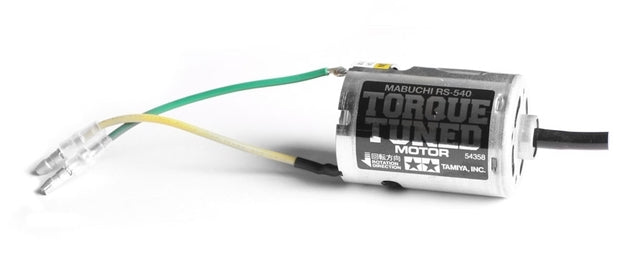 Tamiya 54358 RS-540 Torque Tuned Brushed 27T Motor for Euro Trucks