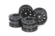 Tamiya 54741 On-Road Racing Black Truck Wheels for MAN TGS Trucks