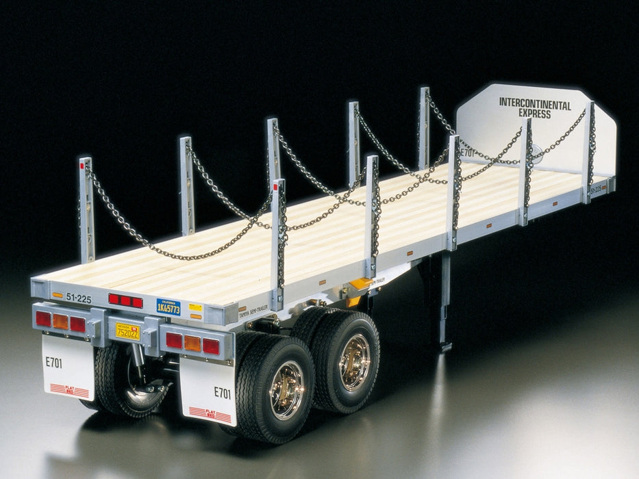 Tamiya 56306 1/14 Semi Truck Flatbed Trailer Kit