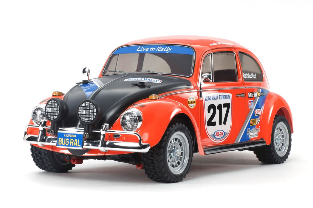 Tamiya 58650-A Volkswagen Beetle Rally MF-01X Kit with 60A ESC