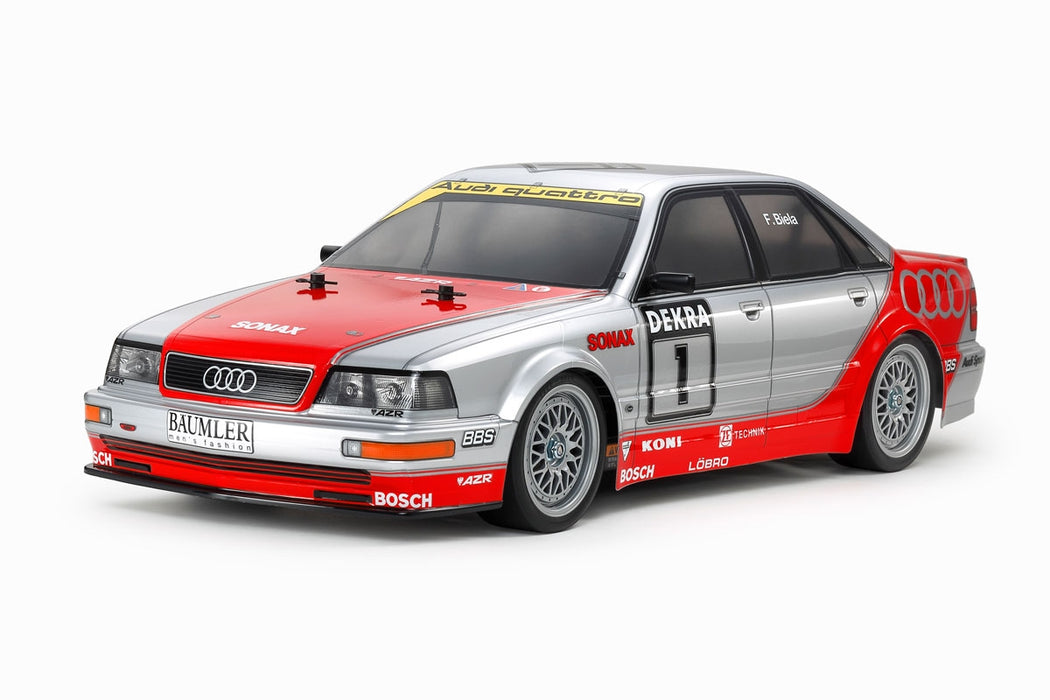 Tamiya 58699-60A 1992 Audi V8 Touring Car 4WD On-Road TT-02 Kit