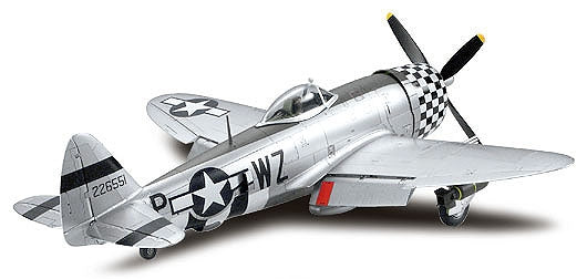 Tamiya 61090 1/48 Republic P-47D Thunderbolt "Bubbletop" Fighter NOS
