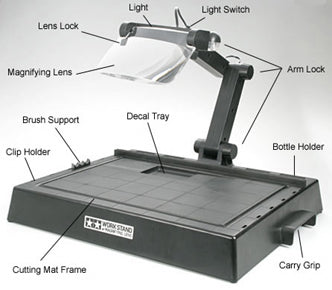 Tamiya 74064 Work Station with Magnifying Lens