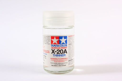 Tamiya 81030 Acrylic Poly Thinner X20A 46Ml
