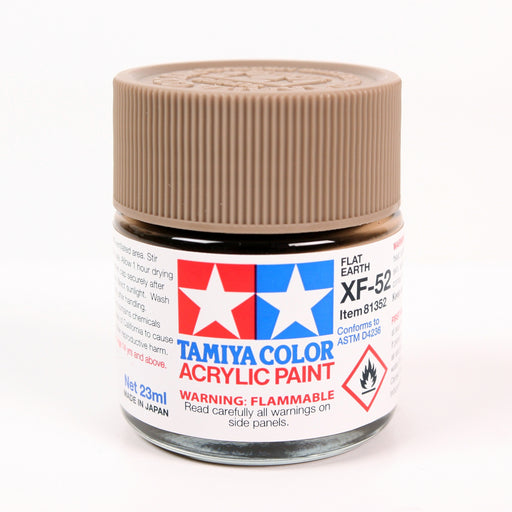 Tamiya 81352 Acrylic Model Paint XF-52 Flat Earth 23ml (3/4oz)