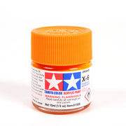 Tamiya 81506 Acrylic Mini MX6 Orange Gloss Finish