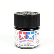 Tamiya 81518 Acrylic Mini X18 Semi Gloss Black