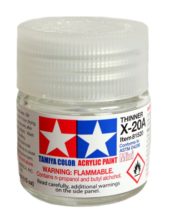 Tamiya 81520 Acrylic Poly Thinner MX20A 10ml