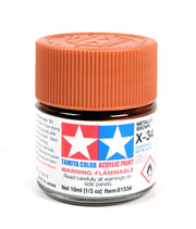 Tamiya 81534 Acrylic Mini X34 Metallic Brown